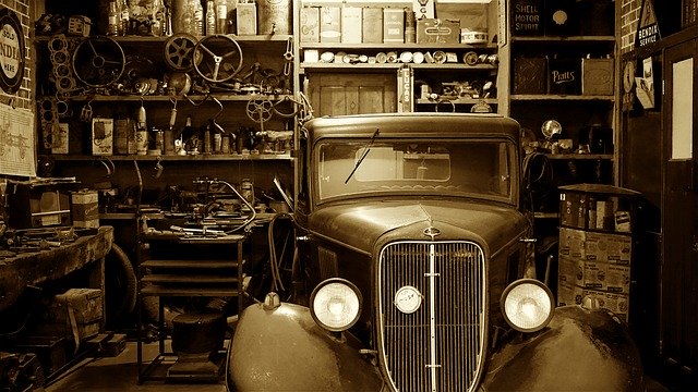 Werkstatt-Garage